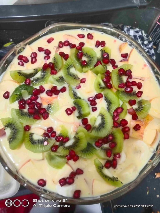 Delicious Fruit Pudding prepared by COOX