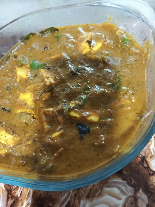 Delicious Kadhai Paneer prepared by COOX