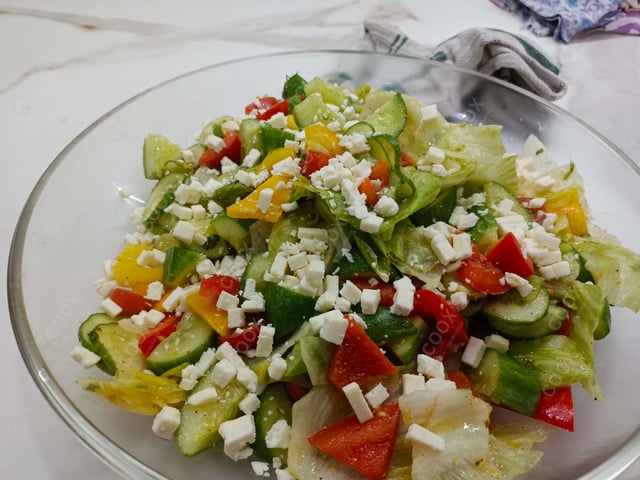 Delicious Garden Fresh Salad prepared by COOX