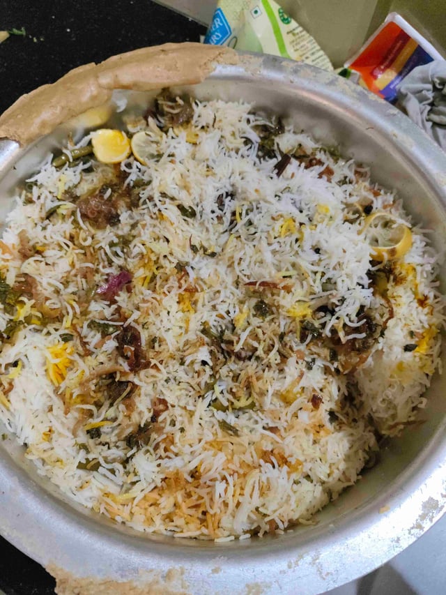 Delicious Mutton Biryani prepared by COOX