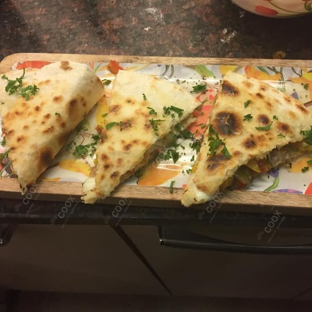 Delicious Veg Quesadillas prepared by COOX