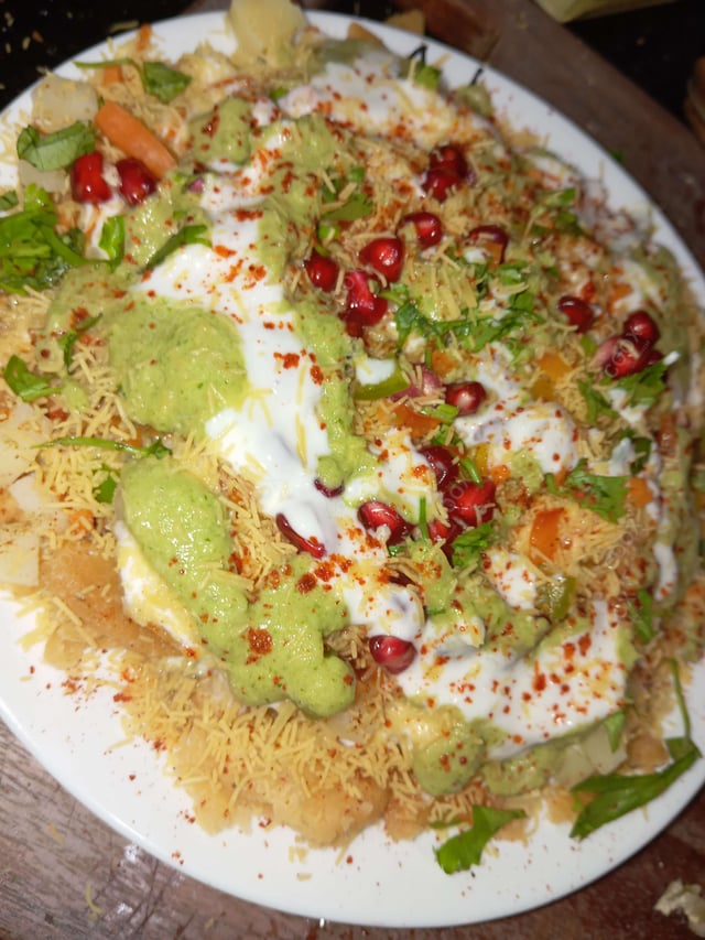 Delicious Papdi Chaat prepared by COOX