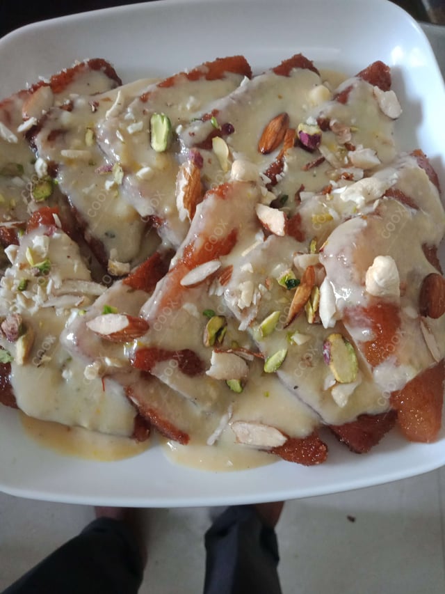 Delicious Shahi Tukda prepared by COOX