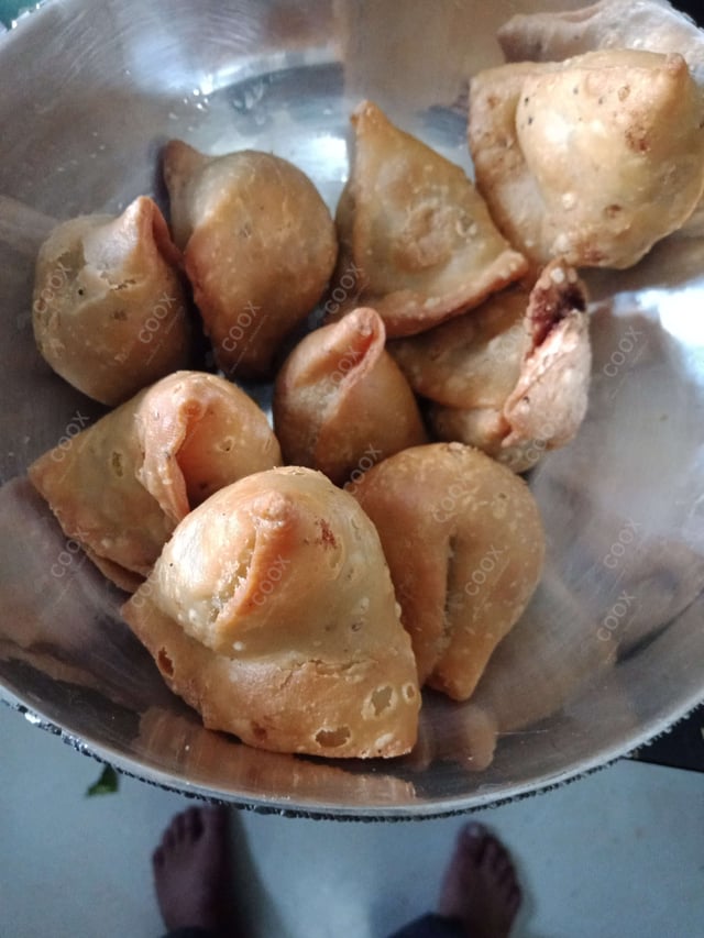 Delicious Mini Samosas prepared by COOX