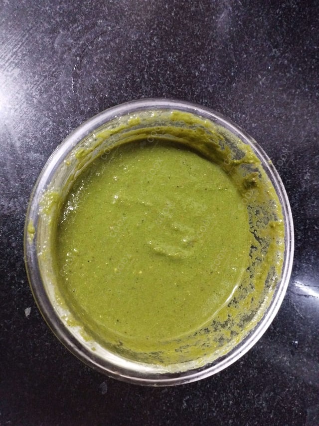 Delicious Green Chutney prepared by COOX