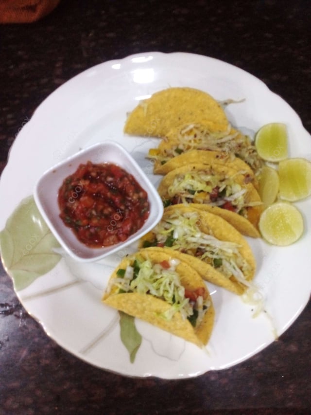 Delicious Veg Taco prepared by COOX