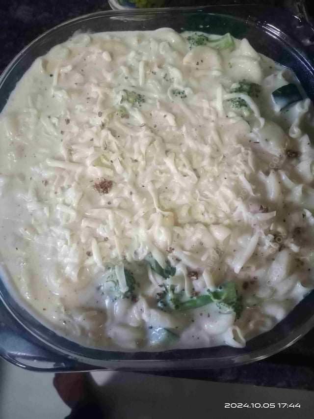 Delicious Pasta in White Sauce prepared by COOX