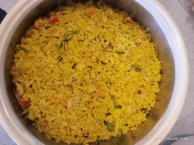 Delicious Poha prepared by COOX