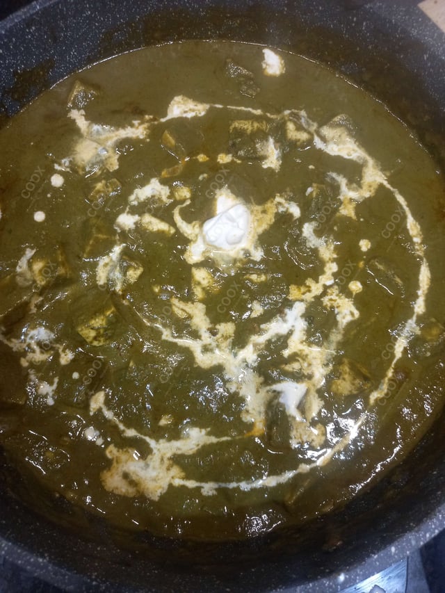 Delicious Palak Paneer prepared by COOX