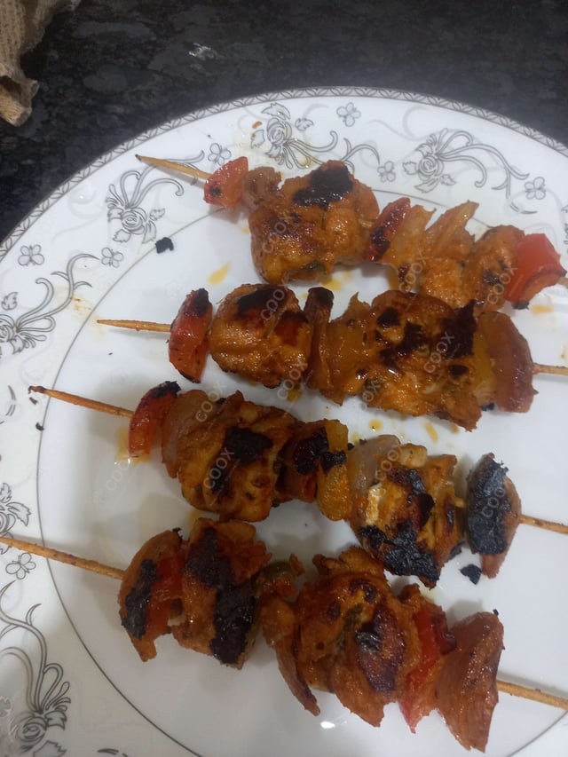 Delicious Hariyali Kebab prepared by COOX