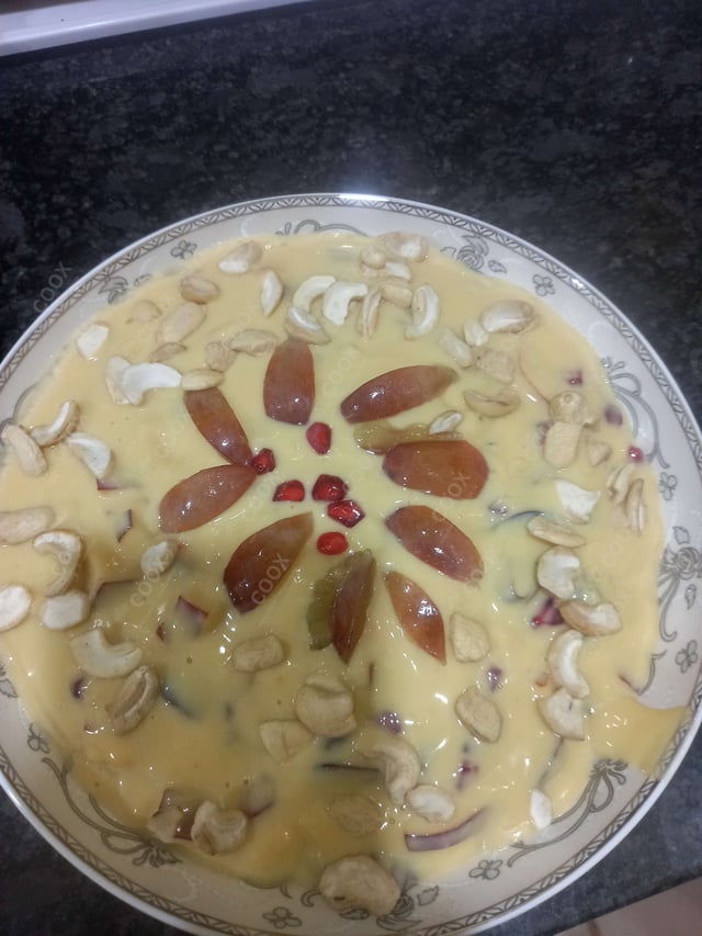 Delicious Fruit Custard prepared by COOX