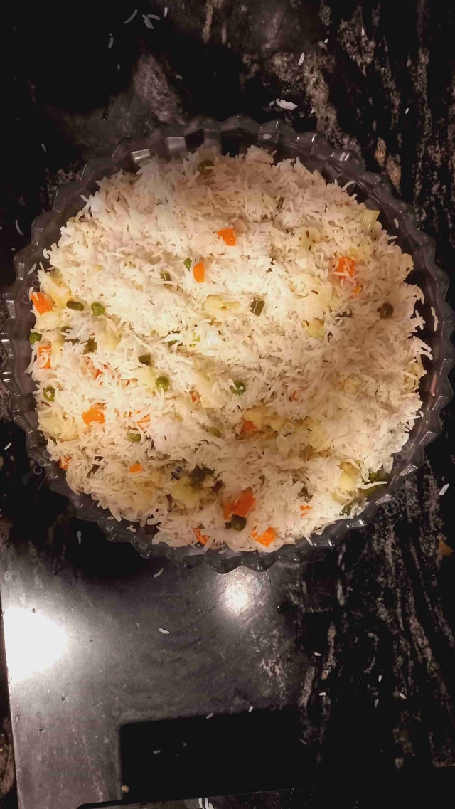 Delicious Veg Pulao prepared by COOX