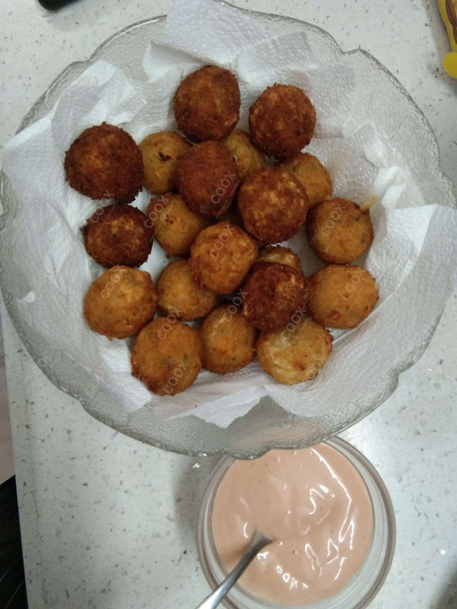 Delicious Fried Cheese Balls prepared by COOX