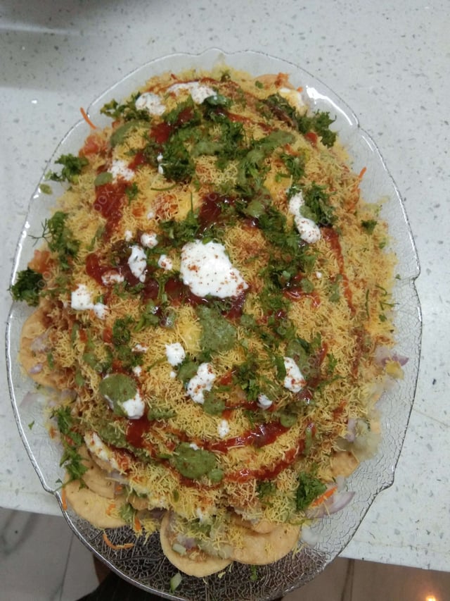 Delicious Papdi Chaat prepared by COOX