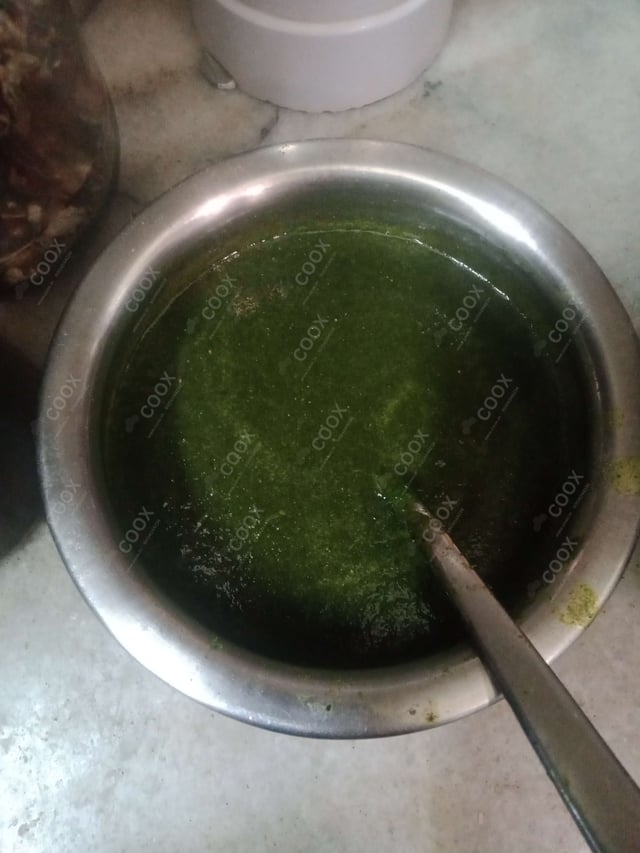 Delicious Green Chutney prepared by COOX