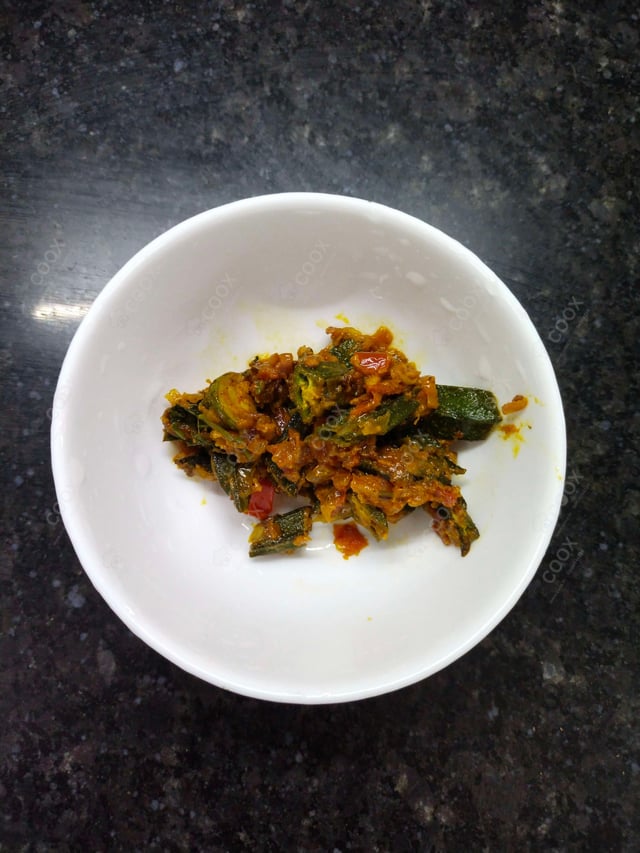 Delicious Bhindi prepared by COOX