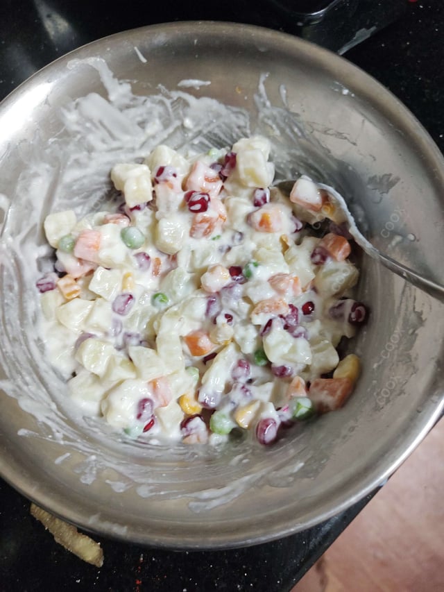 Delicious Russian Salad prepared by COOX