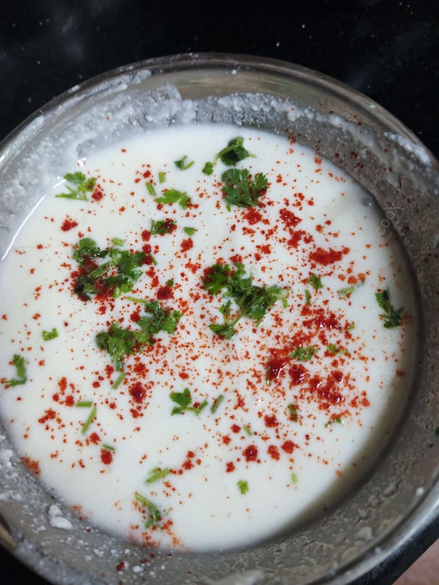 Delicious Plain Raita prepared by COOX