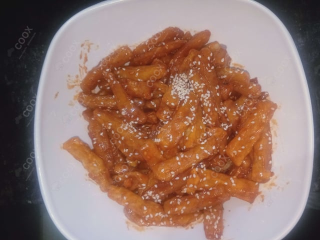 Delicious Honey Chilly Potato prepared by COOX