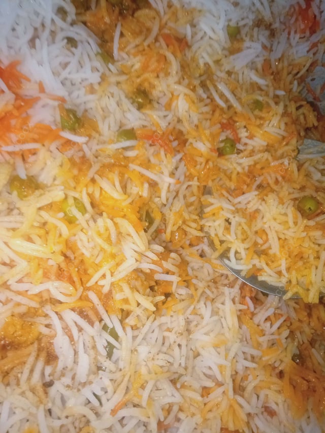 Delicious Veg Biryani prepared by COOX