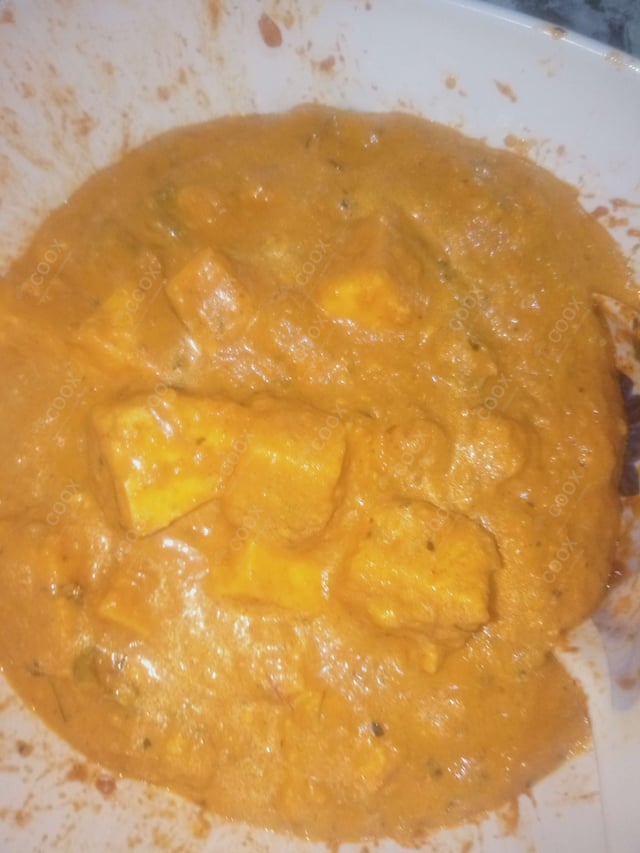 Delicious Paneer Lababdar prepared by COOX