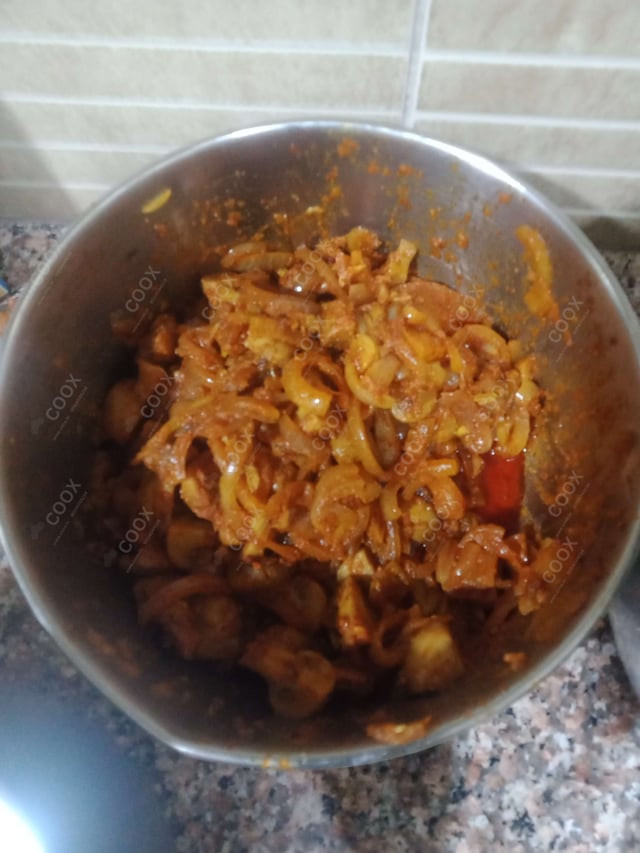 Delicious Mushroom do Pyaza prepared by COOX