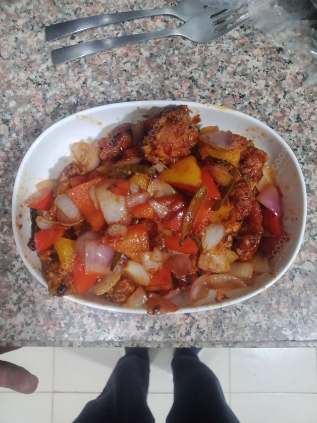 Delicious Chilli  Chicken prepared by COOX