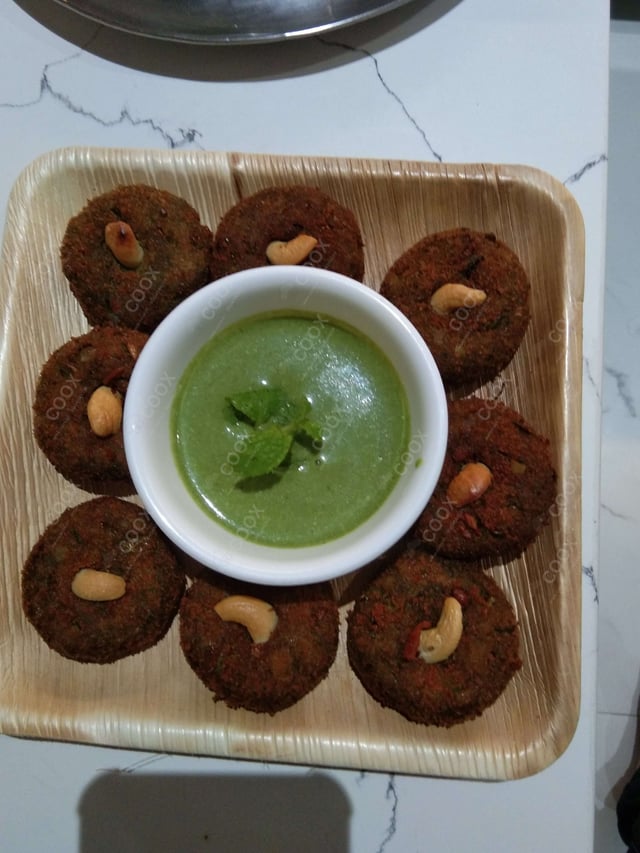 Delicious Hariyali Kebab prepared by COOX