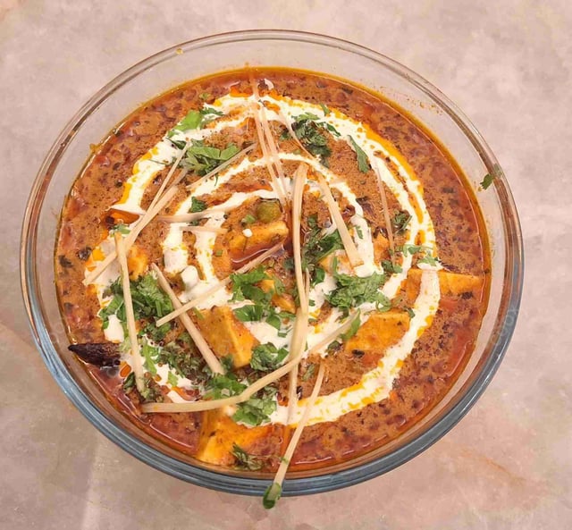 Delicious Matar Paneer prepared by COOX