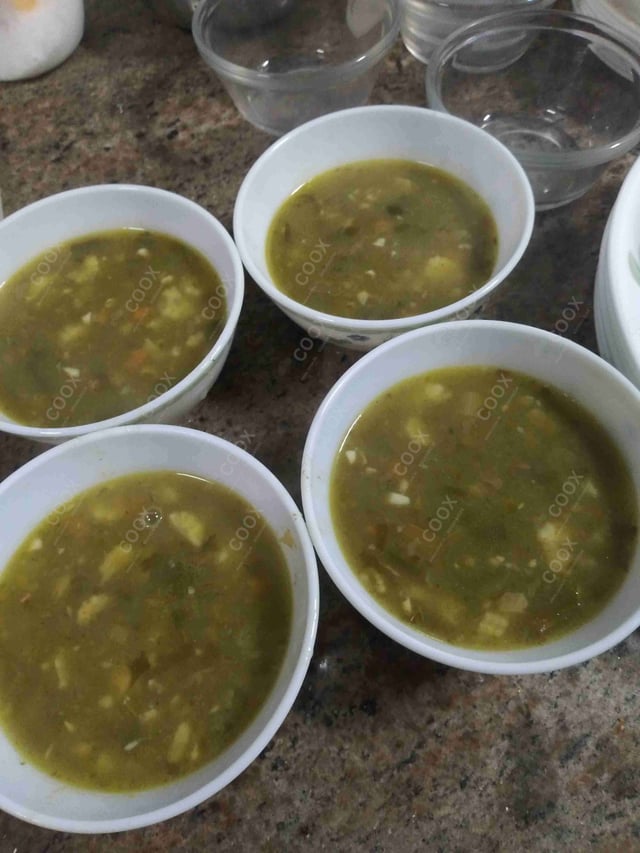 Delicious Lemon Coriander Soup prepared by COOX