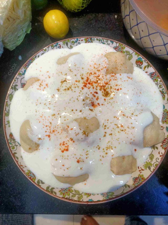 Delicious Dahi Bhalla prepared by COOX