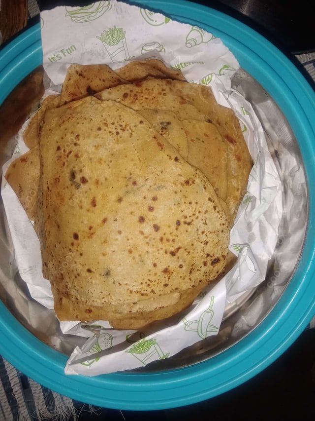 Delicious Stuffed Paranthas prepared by COOX