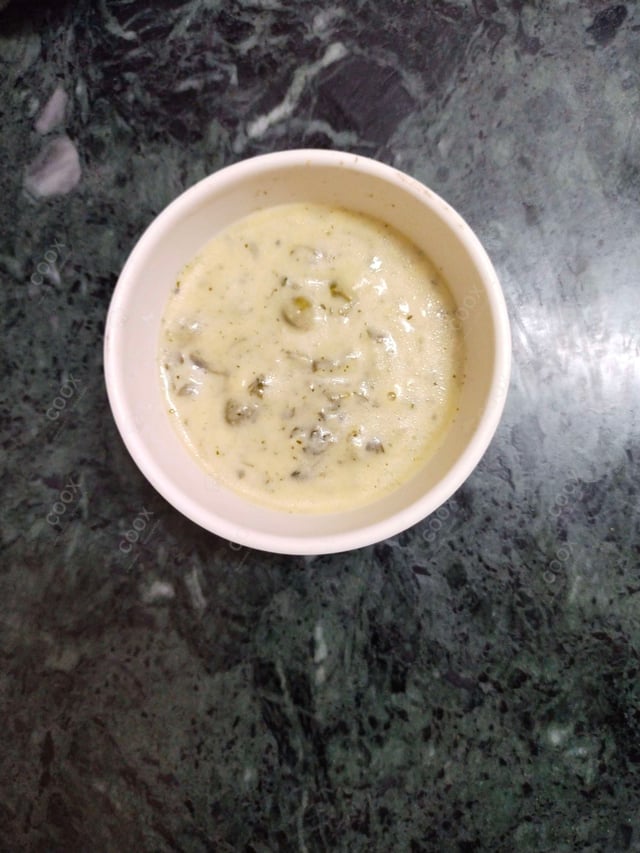 Delicious Methi Matar Malai prepared by COOX