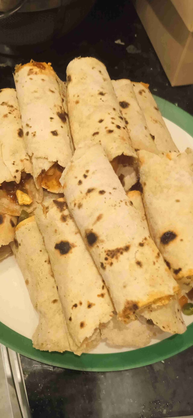 Delicious Veg Kathi Rolls prepared by COOX