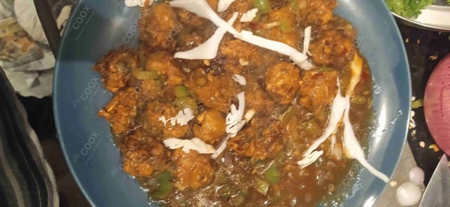 Delicious Veg Manchurian (Dry) prepared by COOX