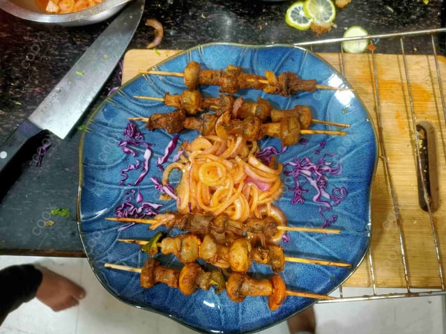 Delicious Mushroom Tikka prepared by COOX