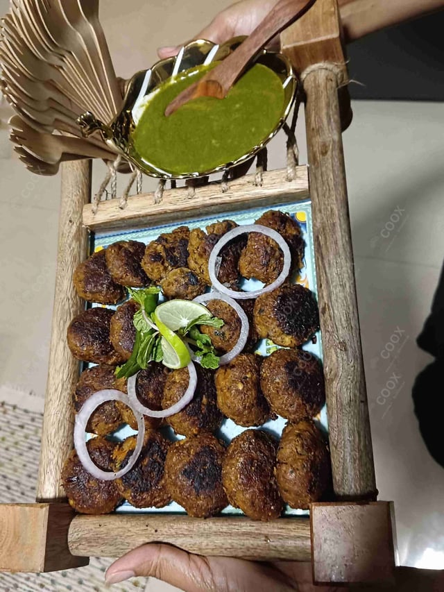 Delicious Mutton Galouti Kebab prepared by COOX