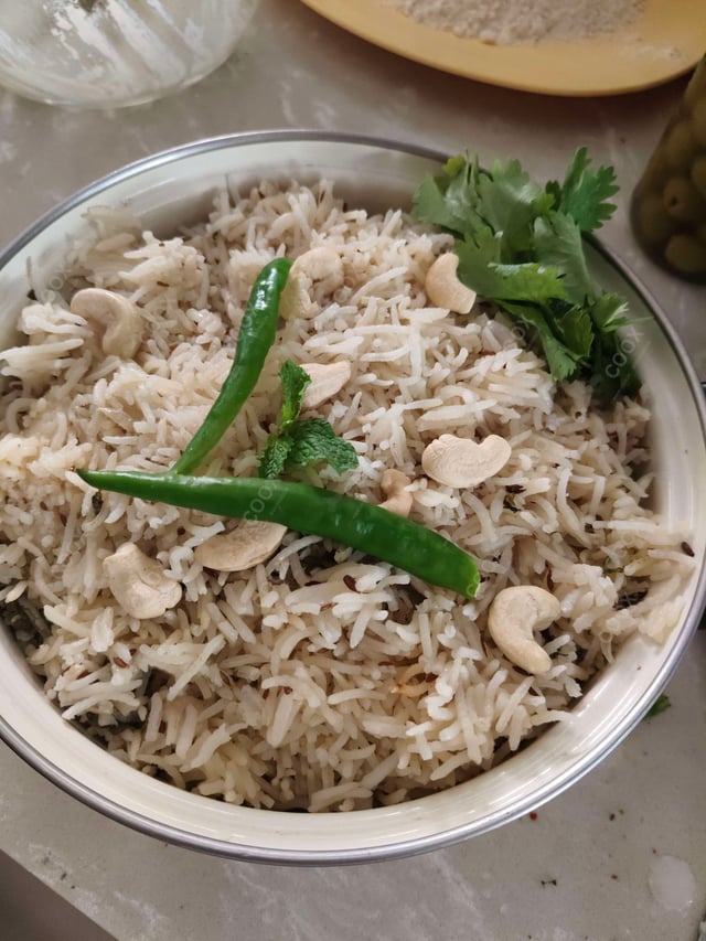 Delicious Jeera Rice prepared by COOX