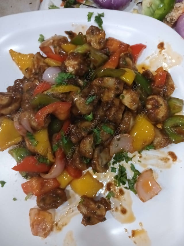 Delicious Chilli Mushroom prepared by COOX