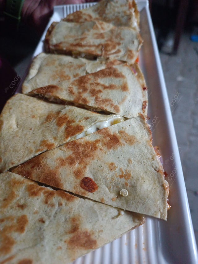 Delicious Veg Quesadillas prepared by COOX