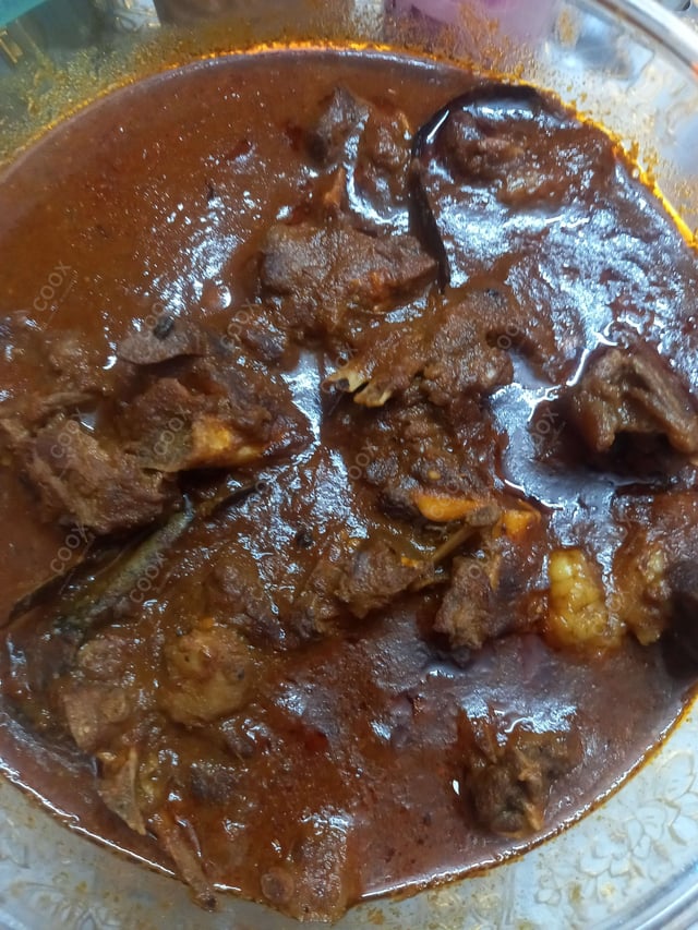 Delicious Mutton Rogan Josh prepared by COOX