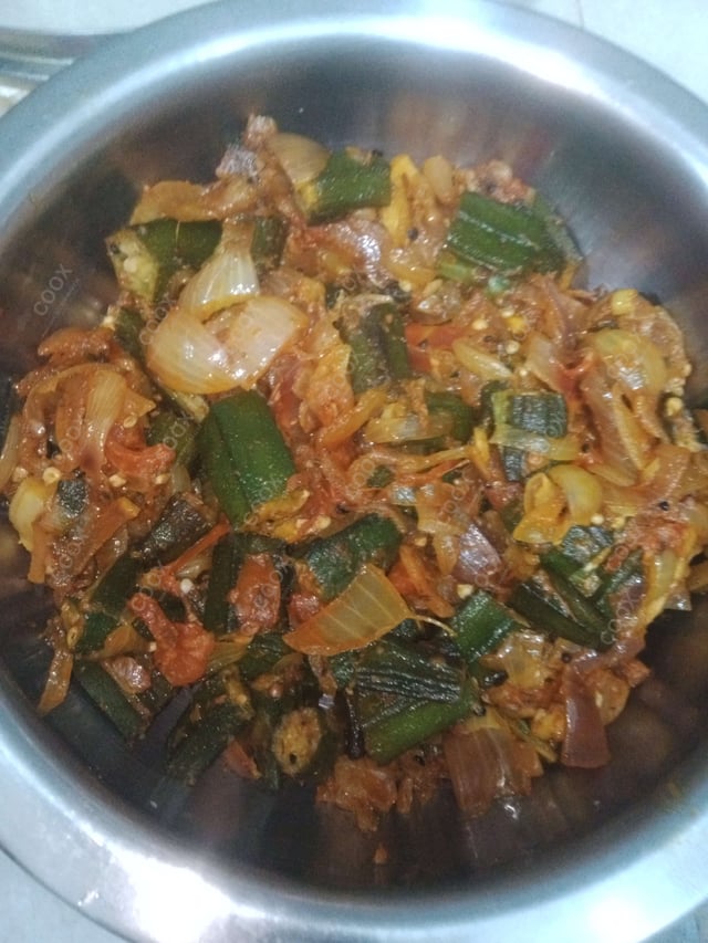 Delicious Kurkuri Bhindi prepared by COOX