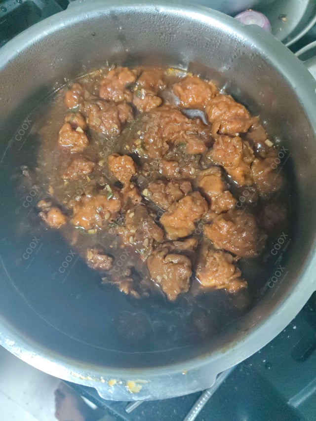 Delicious Chicken Manchurian (Gravy) prepared by COOX