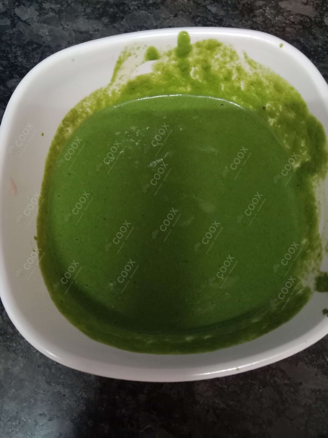 Delicious Green Chutney prepared by COOX