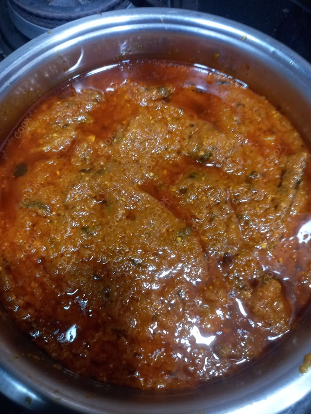 Delicious Gatte ki Sabzi prepared by COOX