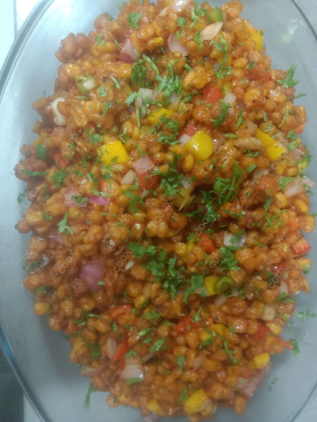 Delicious Corn Chaat prepared by COOX