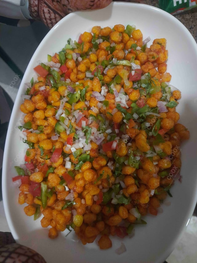 Delicious Corn Chaat prepared by COOX