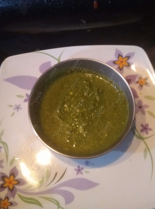 Delicious Green Chutney prepared by COOX