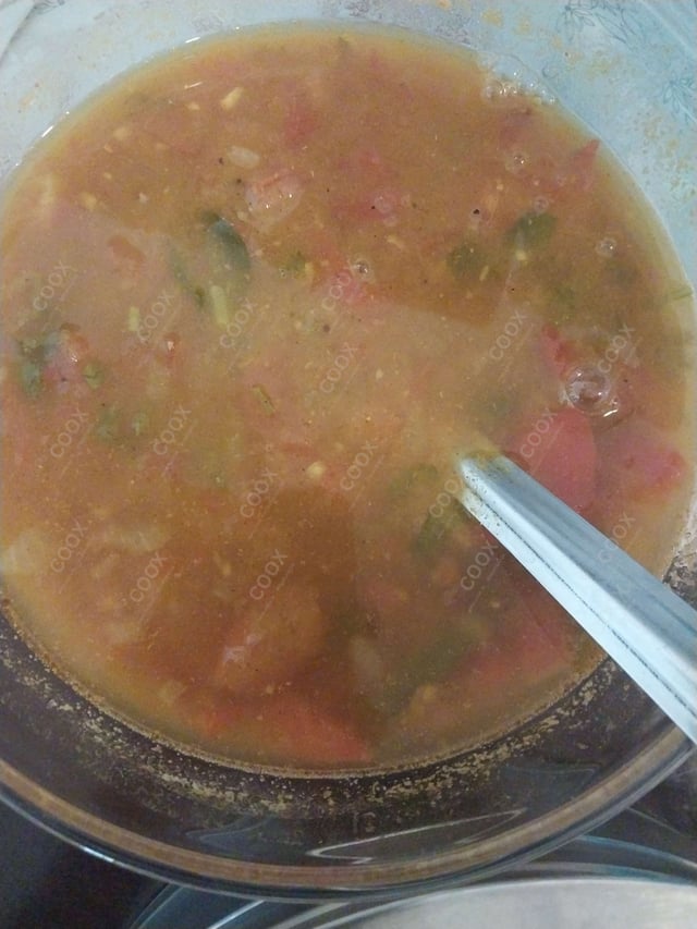 Delicious Rasam prepared by COOX