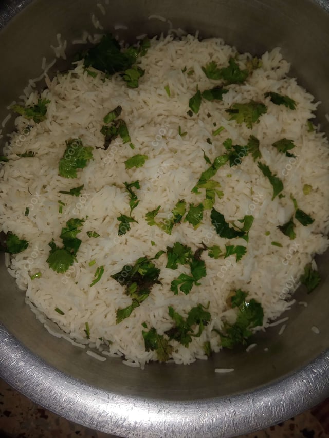 Delicious Steamed Rice prepared by COOX